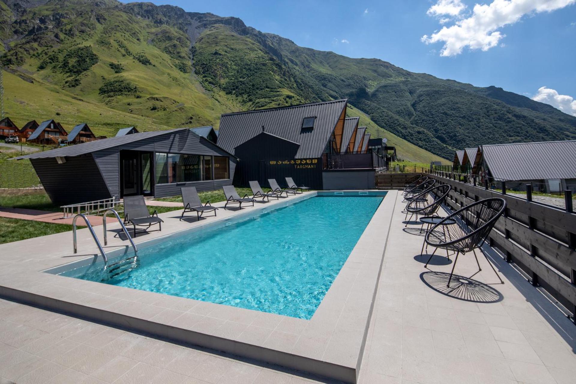 Kazbegi Targmani Cottages Exteriör bild