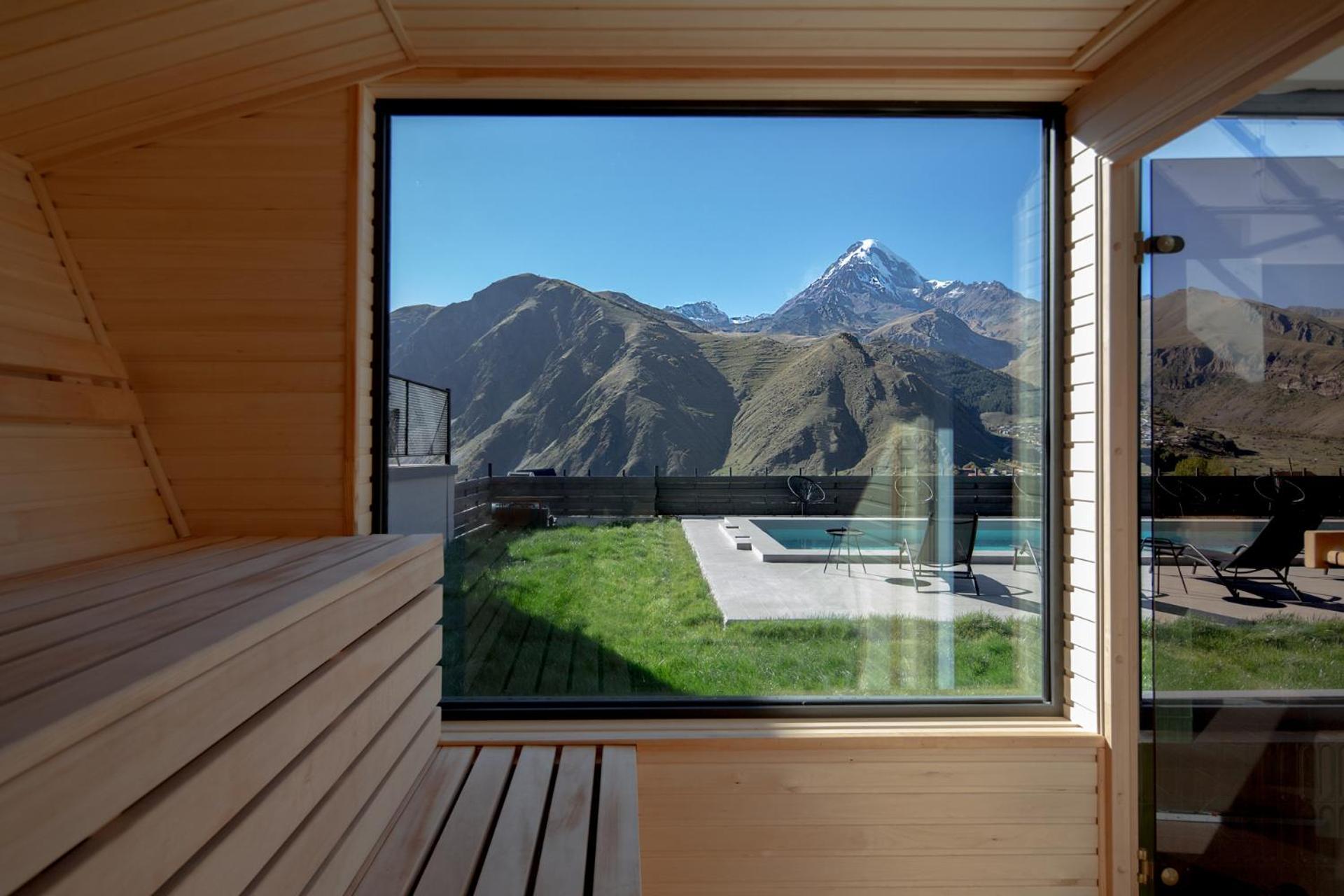 Kazbegi Targmani Cottages Exteriör bild